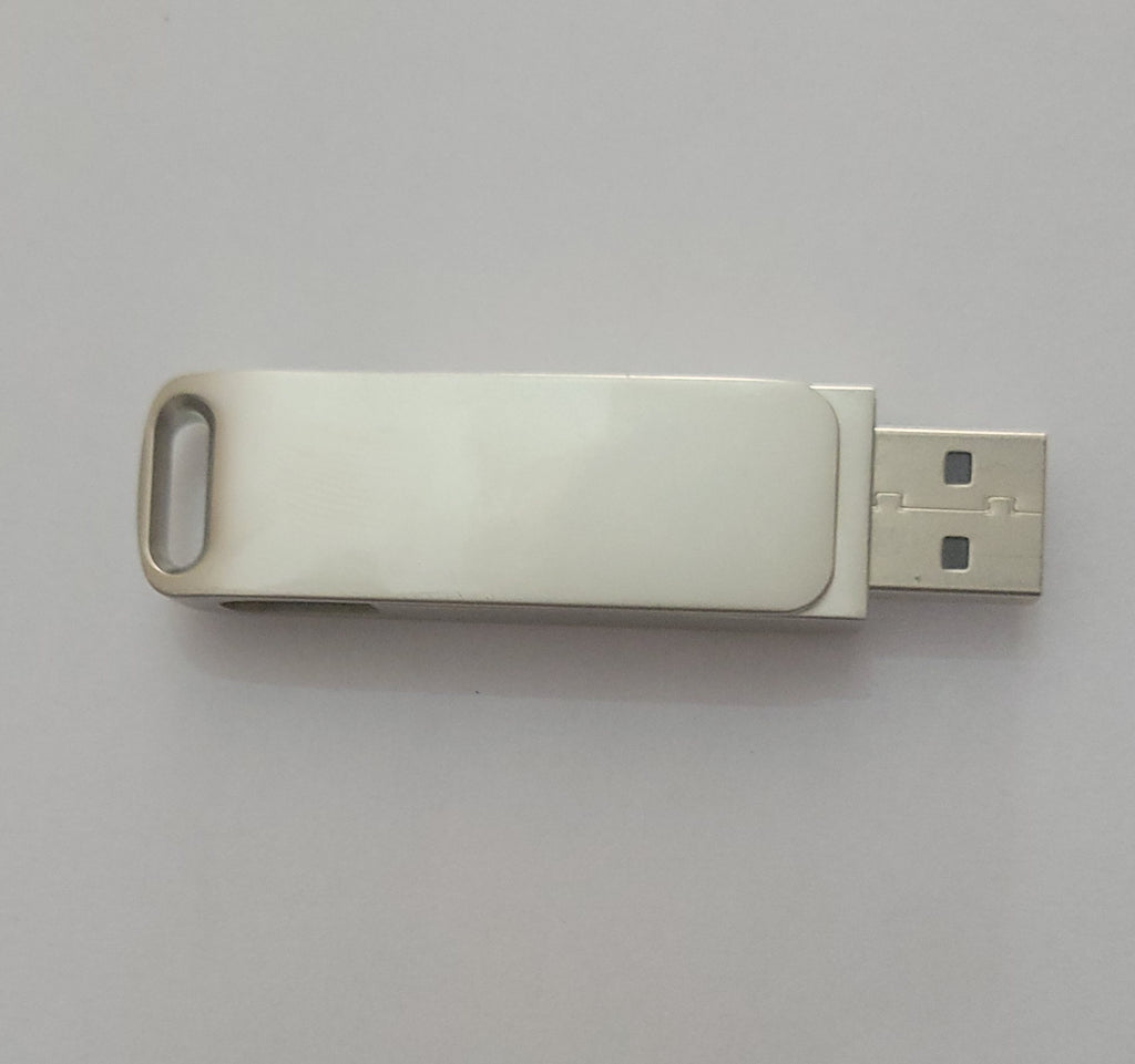 16TB USB Flash Drive (Type A and C) (Product Size: L=6.5cm B=1.8cm H=1.0cm) - Always Format a New Drive before use