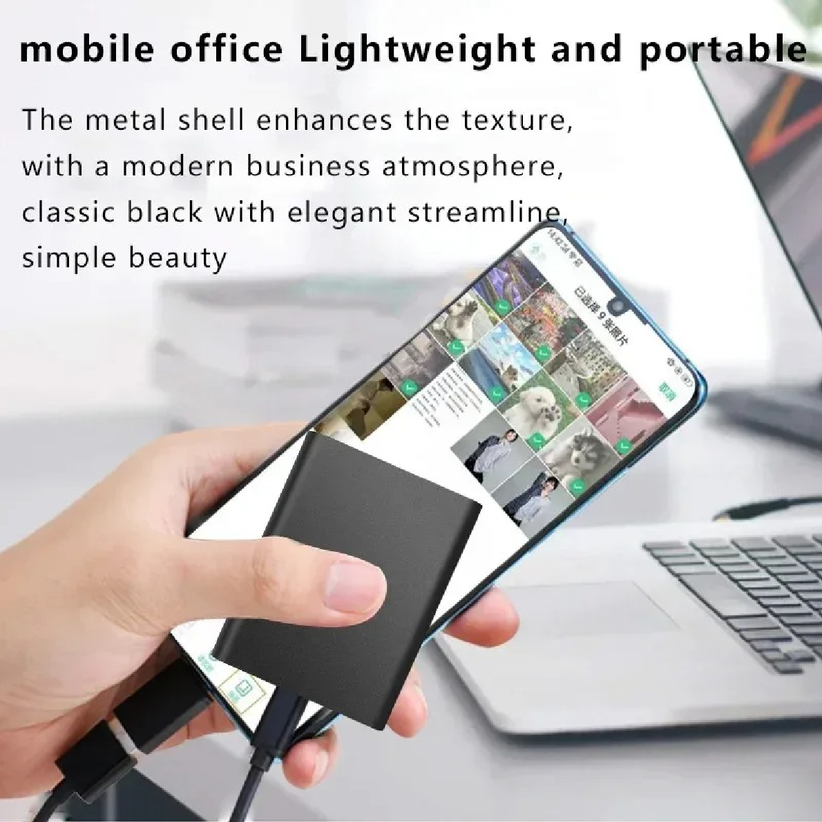 128TB Solid State Disk (Product Size: L=7.5cm B=5.5cm H=1.0cm) - Always Format a New Drive before use